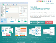 Tablet Screenshot of formoid.com